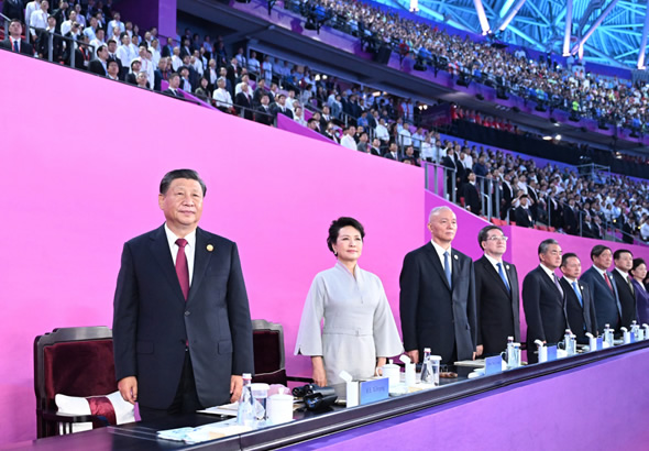第十九届亚洲运动会在杭州隆重开幕 习近平出席开幕式并宣布本…